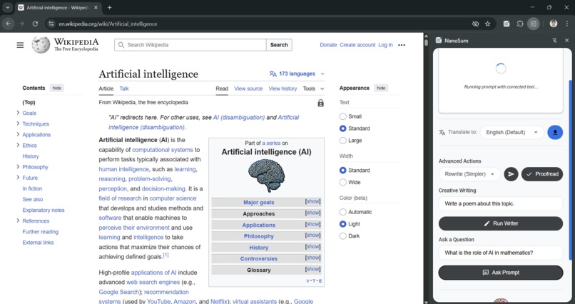 NanoSum – screenshot 6
