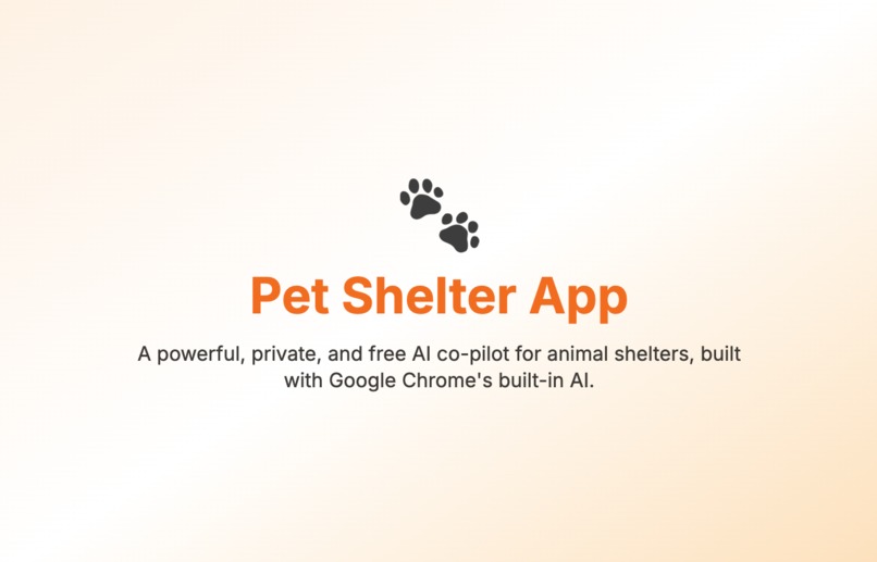 Pet Shelter App – screenshot 1