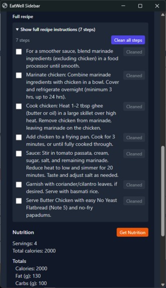 EatWell – screenshot 4