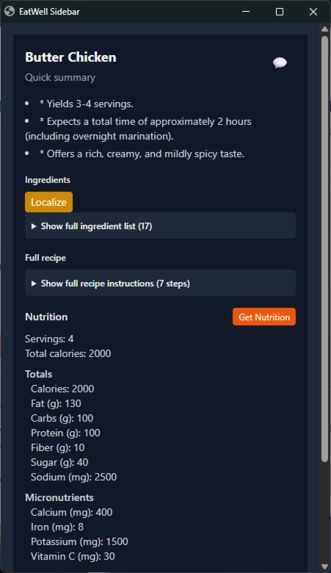 EatWell – screenshot 6