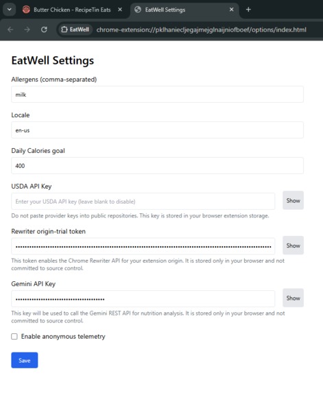 EatWell – screenshot 7