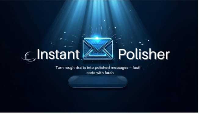 INSTANT EMAIL POLISHER – screenshot 1