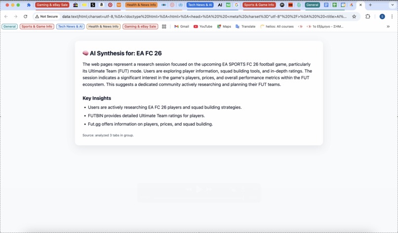 Chrome-extension  – screenshot 1