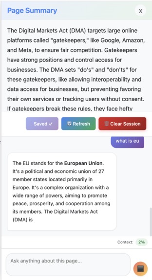 STEPS: Your personal Chrome AI Companion – screenshot 7
