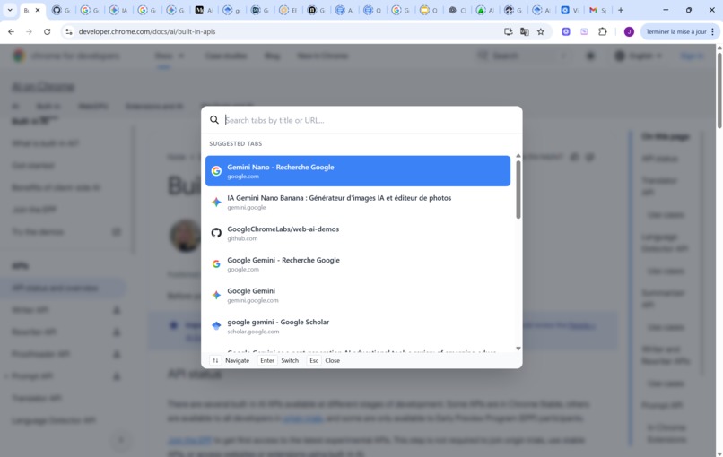 Tabyst: Browser Companion for Contextual Intelligence – screenshot 4