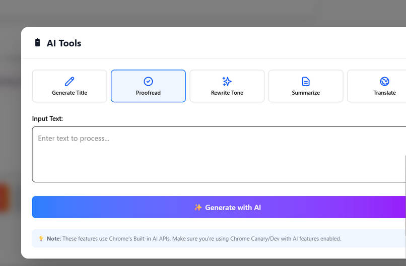 ContentCraft AI – screenshot 1