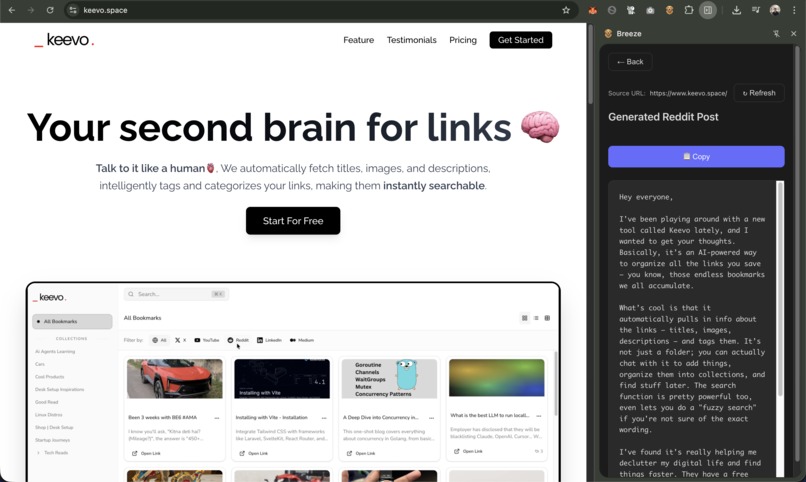 Breeze | SEO ready content generator – screenshot 4