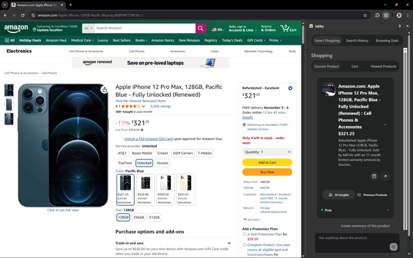 Tabby – screenshot 1