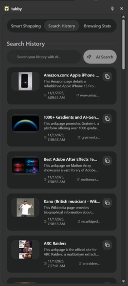 Tabby – screenshot 4