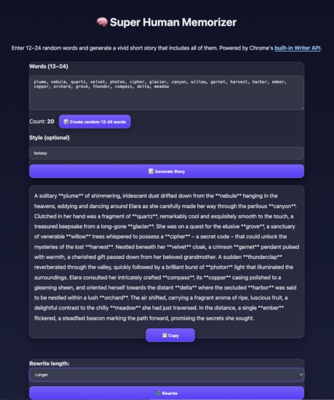 Super Human Memorizer – screenshot 2