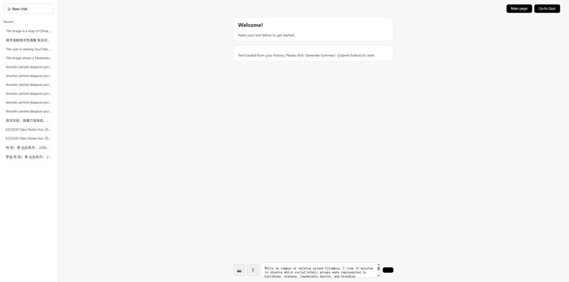 AI-Powered Summarization and Quiz Generator – screenshot 4