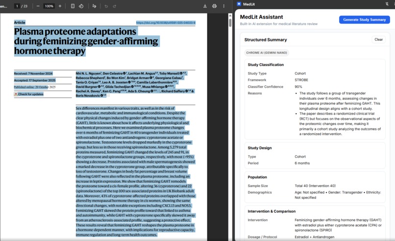 MedLit – screenshot 2