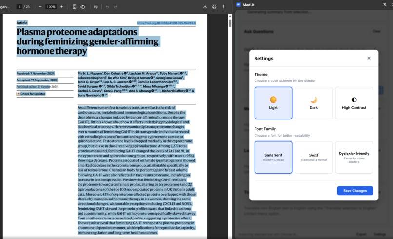 MedLit – screenshot 3