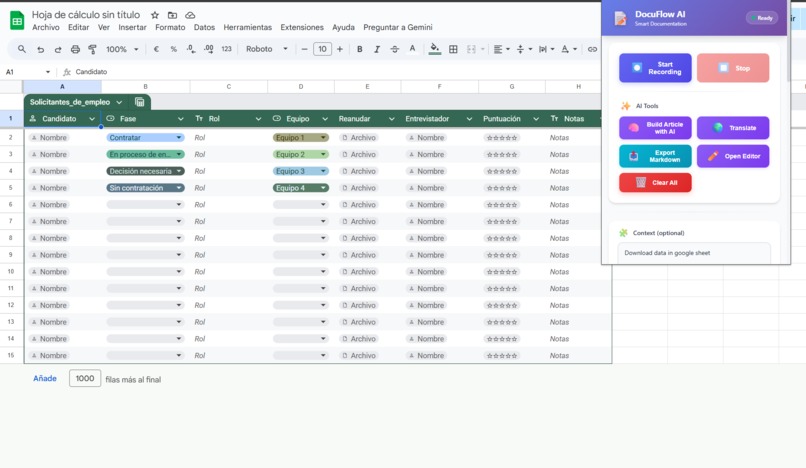DocuFlow AI – screenshot 1