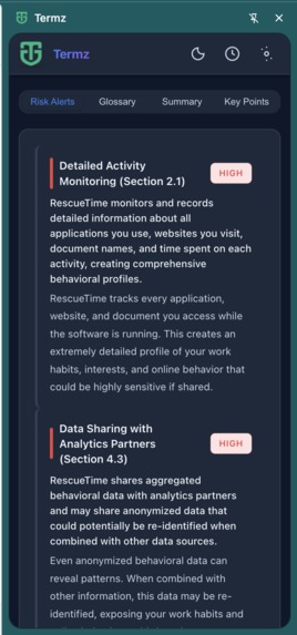 Termz | It's Time To Stop Blindly Accepting Terms – screenshot 3