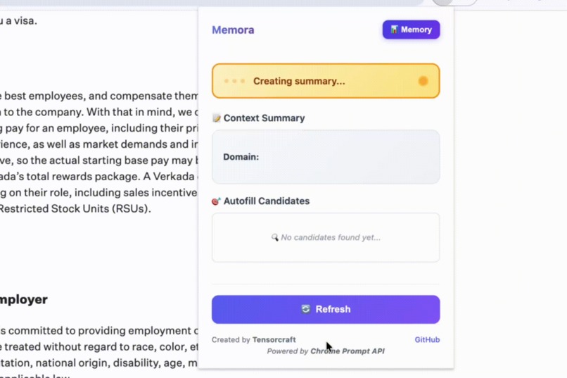 Memora – screenshot 1