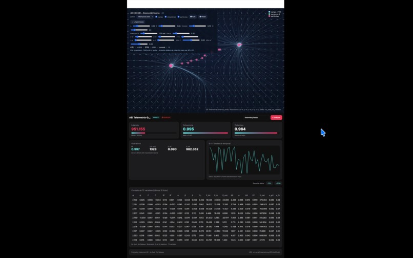 AEI Quantum Loop · Cápsula Trinitaria Pública – screenshot 4