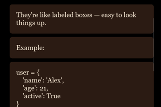 Educational app to teach programming