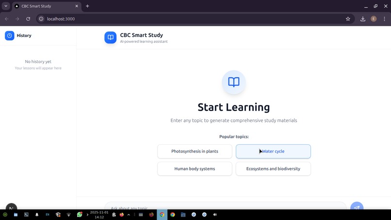 CBC Smart Study Assistant – screenshot 1