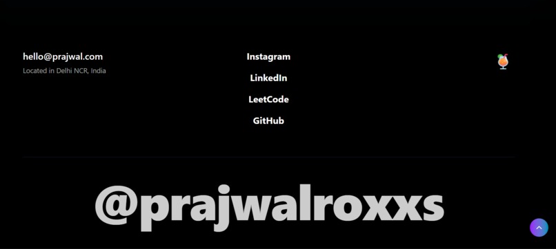 Prajwal Srivastava — Personal Developer Portfolio – screenshot 6