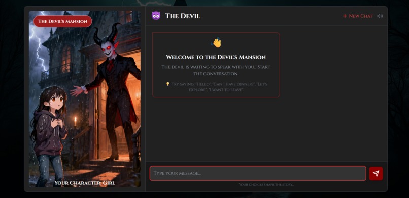 DarkWhisper – The AI Horror Chatbot – screenshot 3