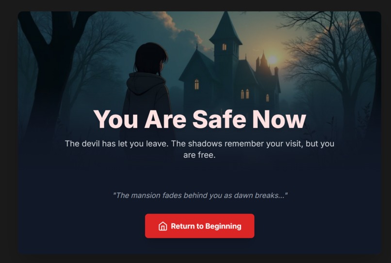 DarkWhisper – The AI Horror Chatbot – screenshot 5
