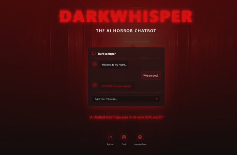 DarkWhisper – The AI Horror Chatbot – screenshot 6