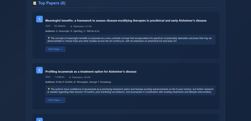 MedicalQueryBot – screenshot 3
