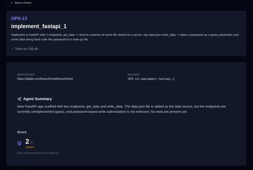 BranchMind – screenshot 3