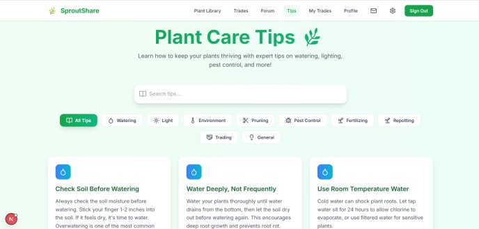 SproutShare – screenshot 3