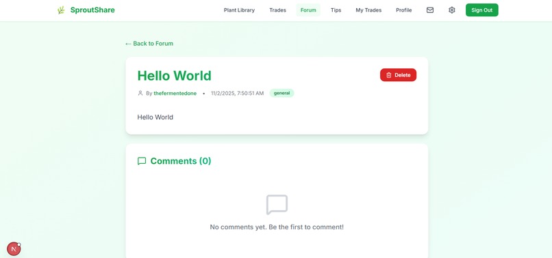SproutShare – screenshot 5