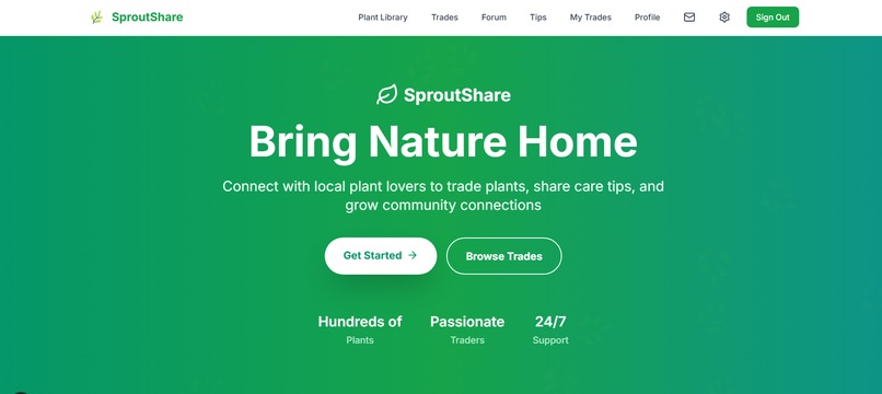 SproutShare – screenshot 1