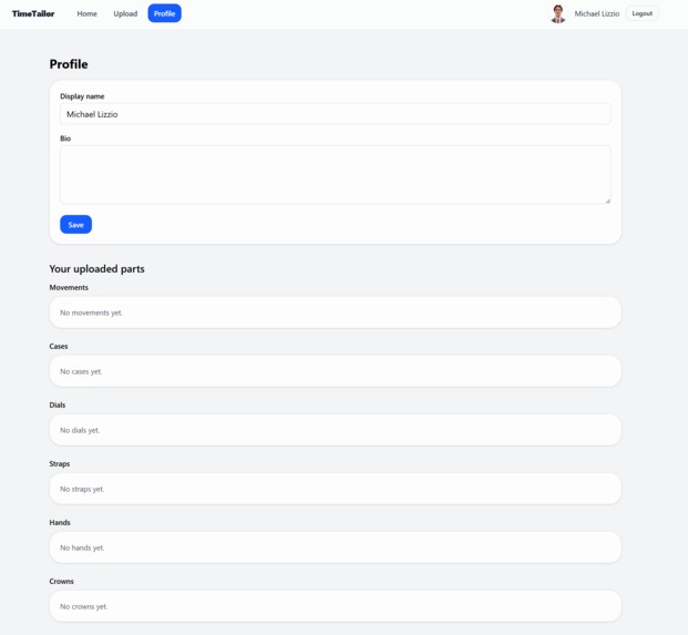 TimeTailor – screenshot 4