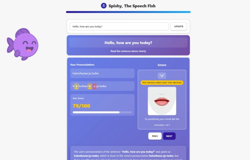 Spishy - The Speech Trainer – screenshot 3