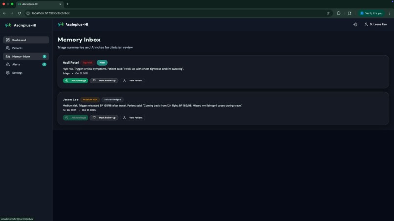 Asclepius-HI – screenshot 2