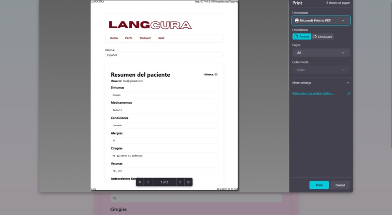 LangCura – screenshot 4
