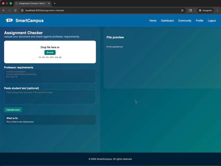 Smart Campus – screenshot 5
