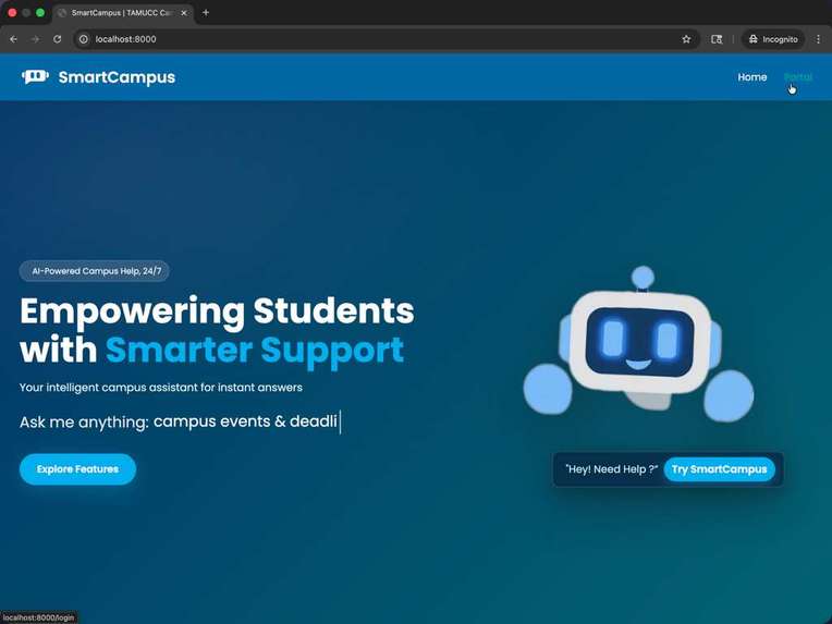 Smart Campus – screenshot 2