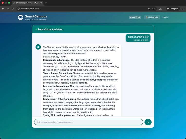 Smart Campus – screenshot 8