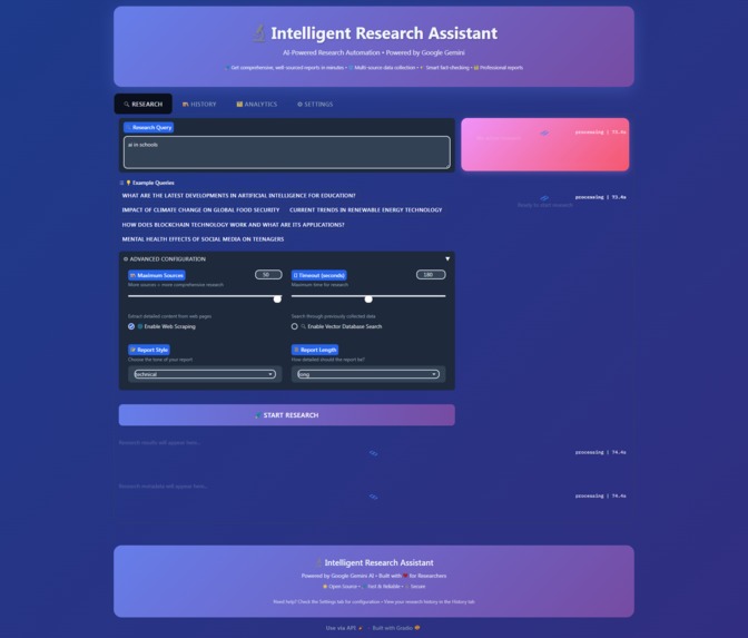 Sarvagya - Intelligent Research Assistant – screenshot 1