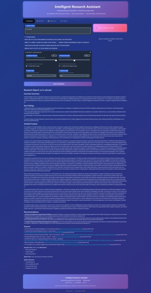 Sarvagya - Intelligent Research Assistant – screenshot 2