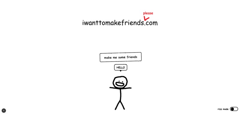 iwanttomakefriendsplease.com – screenshot 3
