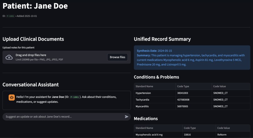 Gemini Clinical Synthesizer | Healthcare – screenshot 2