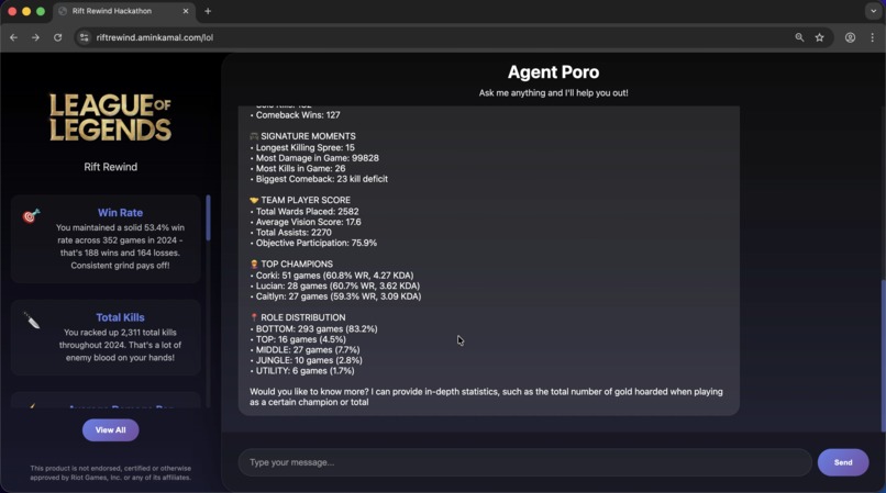 Amin Kamal - Rift Rewind submission – screenshot 2