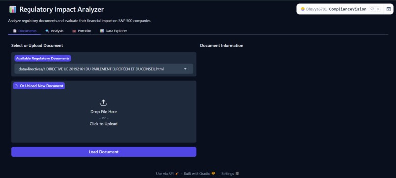ComplianceVision – screenshot 2