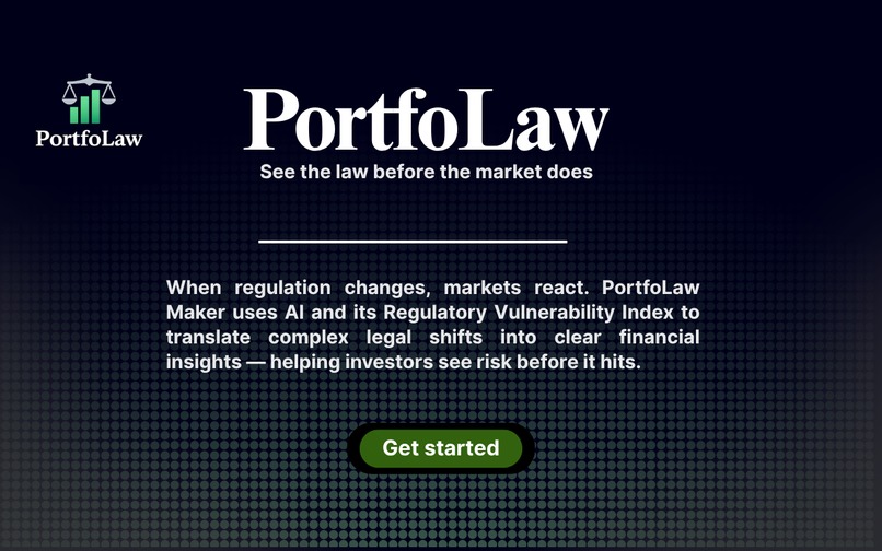 PortfoLaw – screenshot 1