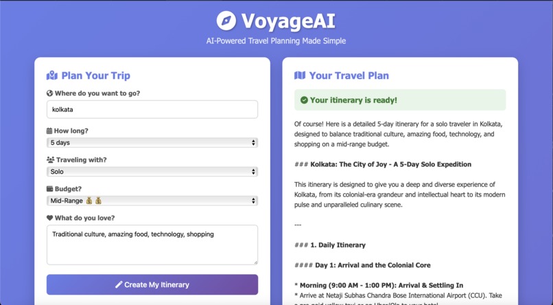 Voyage AI – screenshot 1