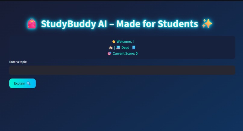 StudyBuddy-AI – screenshot 3