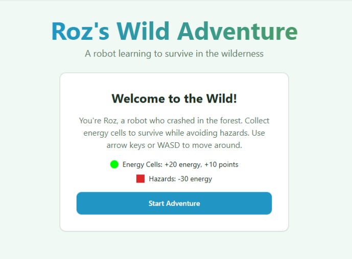 Robot's advanture – screenshot 1