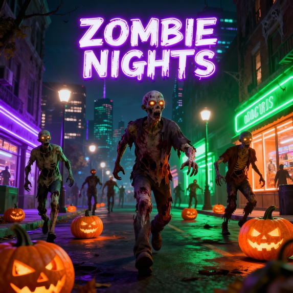 Zombie Nights Vibe: Haunted Worlds  – screenshot 1